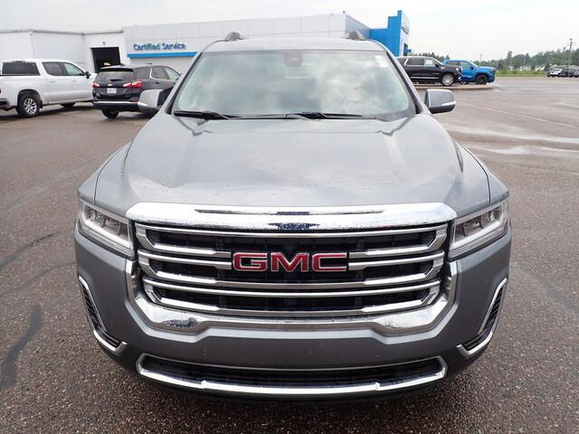 Used 2022 GMC Acadia SLE with VIN 1GKKNRL41NZ104677 for sale in Sault Sainte Marie, MI