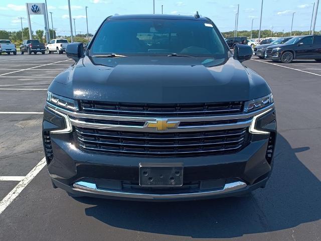 Used 2021 Chevrolet Tahoe LT with VIN 1GNSKNKDXMR385625 for sale in Green Bay, WI