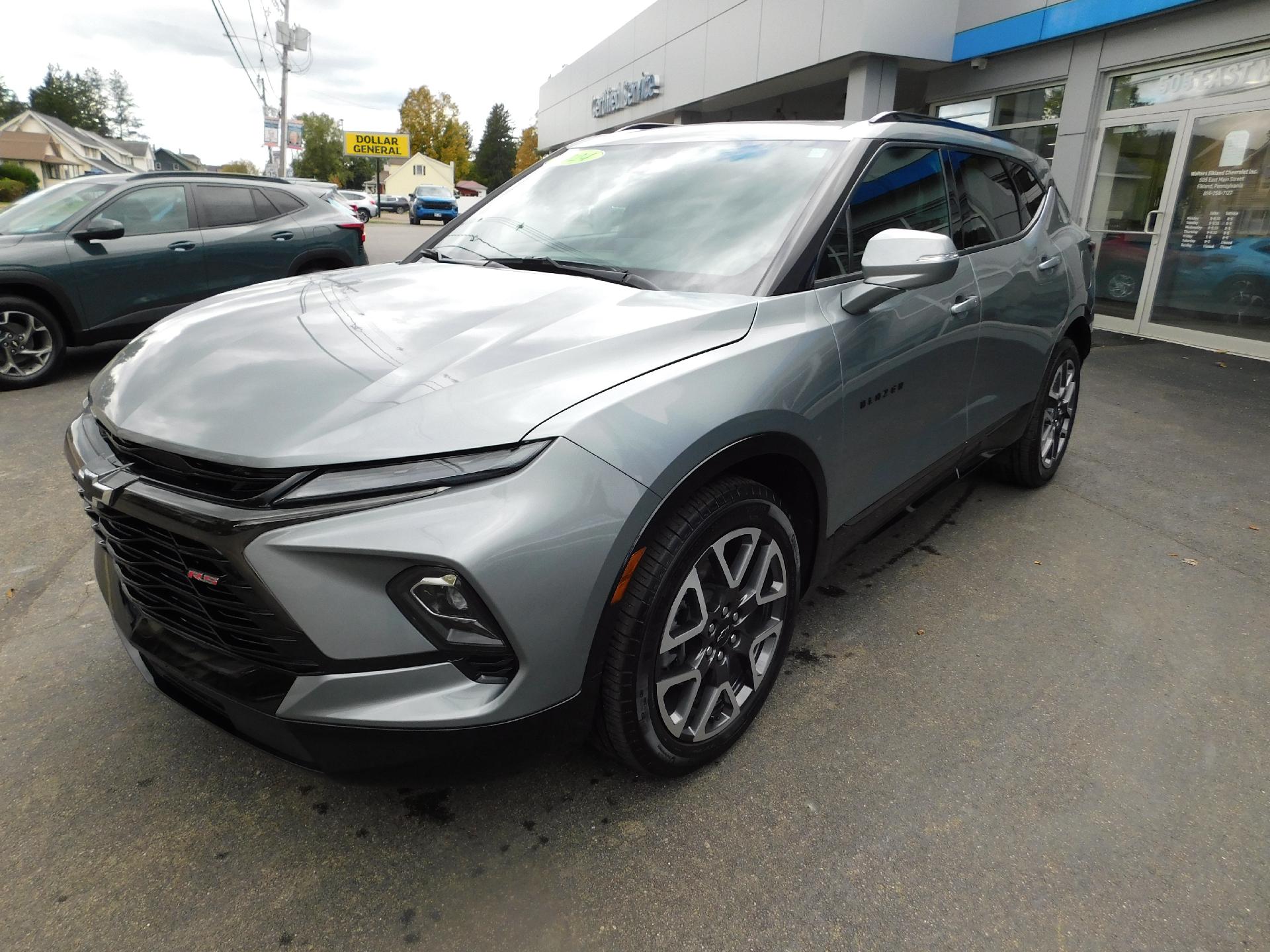 Used 2024 Chevrolet Blazer RS with VIN 3GNKBKRS1RS146620 for sale in Elkland, PA