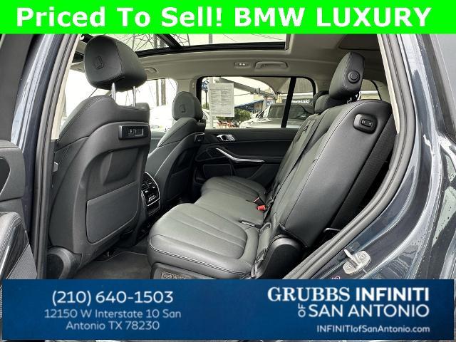 2022 BMW X7 xDrive40i Vehicle Photo in San Antonio, TX 78230