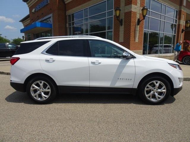 Certified 2021 Chevrolet Equinox Premier with VIN 3GNAXXEV2MS176390 for sale in Montgomery, OH