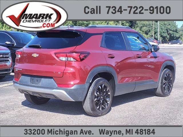 Used 2022 Chevrolet Trailblazer LT with VIN KL79MRSL8NB050046 for sale in Wayne, MI