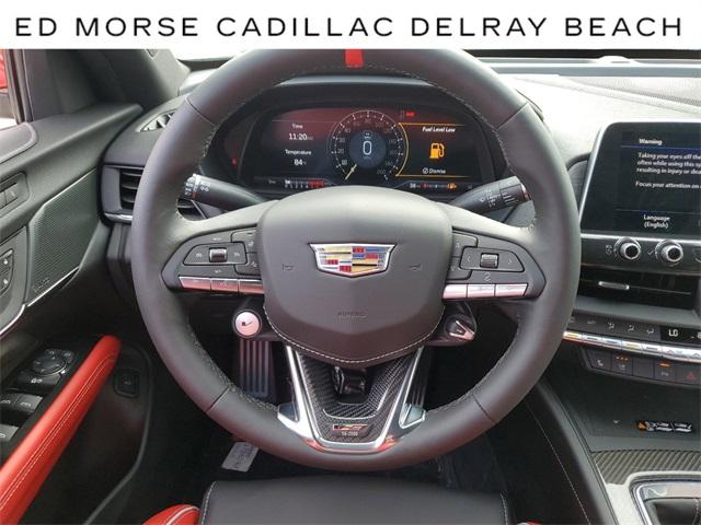 2024 Cadillac CT4-V Vehicle Photo in DELRAY BEACH, FL 33483-3294