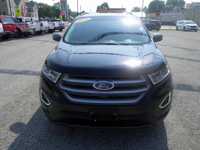 Used 2018 Ford Edge SEL with VIN 2FMPK3J98JBB10099 for sale in Bloomington, IN