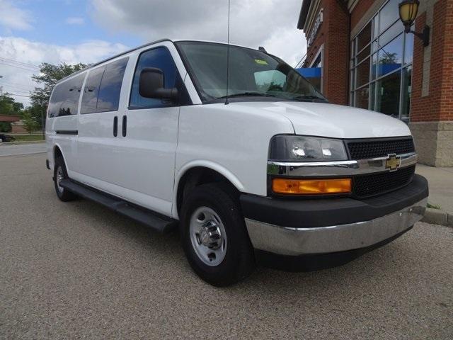 Used 2019 Chevrolet Express Passenger LT with VIN 1GAZGPFG0K1195023 for sale in Montgomery, OH