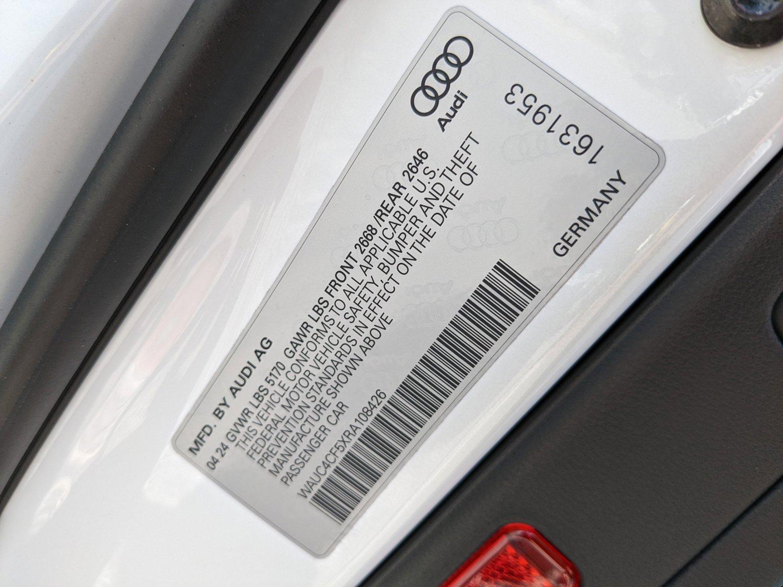 2024 Audi S5 Sportback Vehicle Photo in Orlando, FL 32811