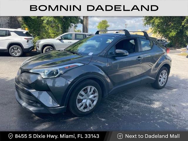 Used 2019 Toyota C-HR LE with VIN NMTKHMBX6KR091597 for sale in Miami, FL