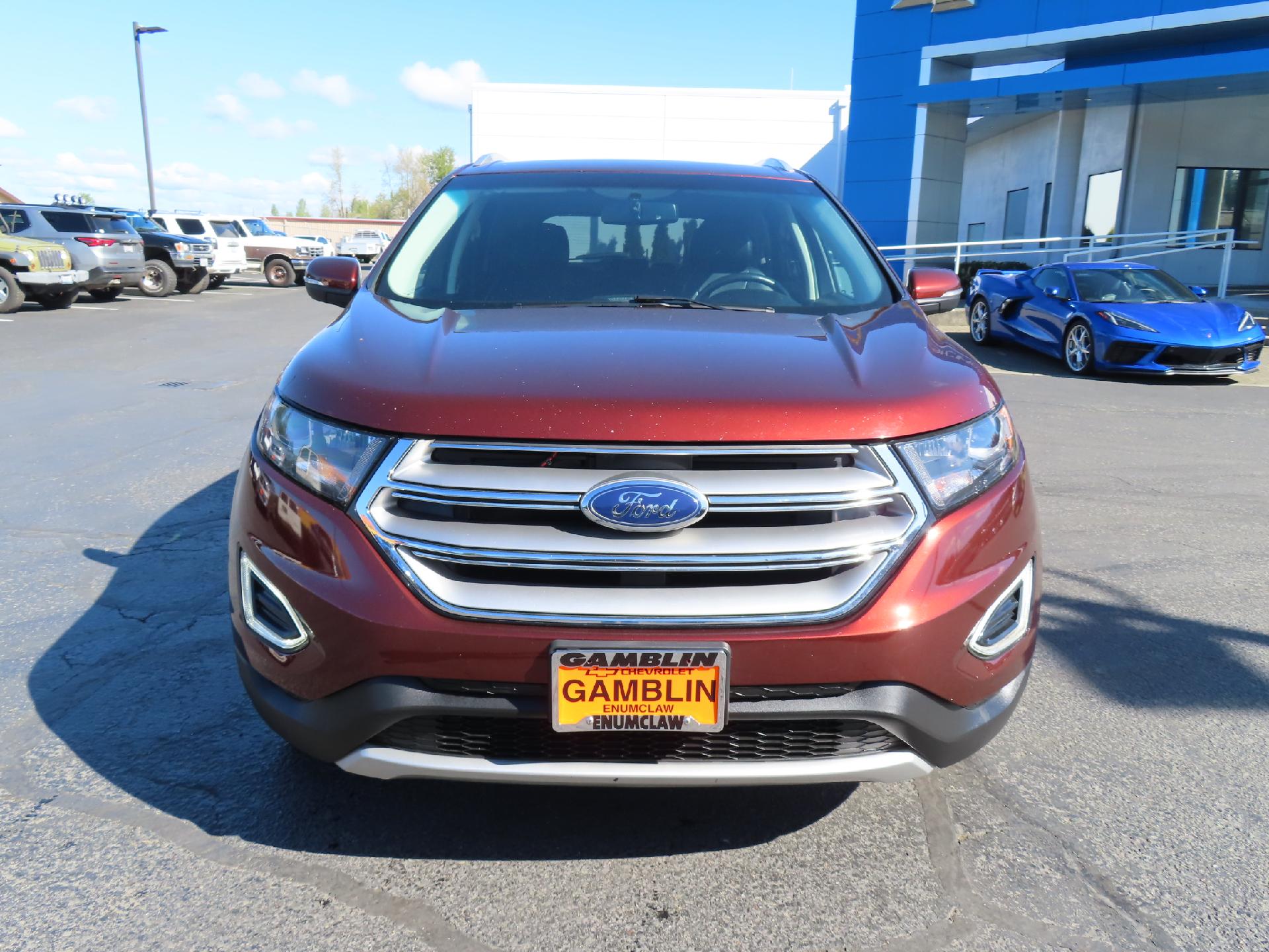 Used 2015 Ford Edge Titanium with VIN 2FMTK4K93FBB17309 for sale in Enumclaw, WA