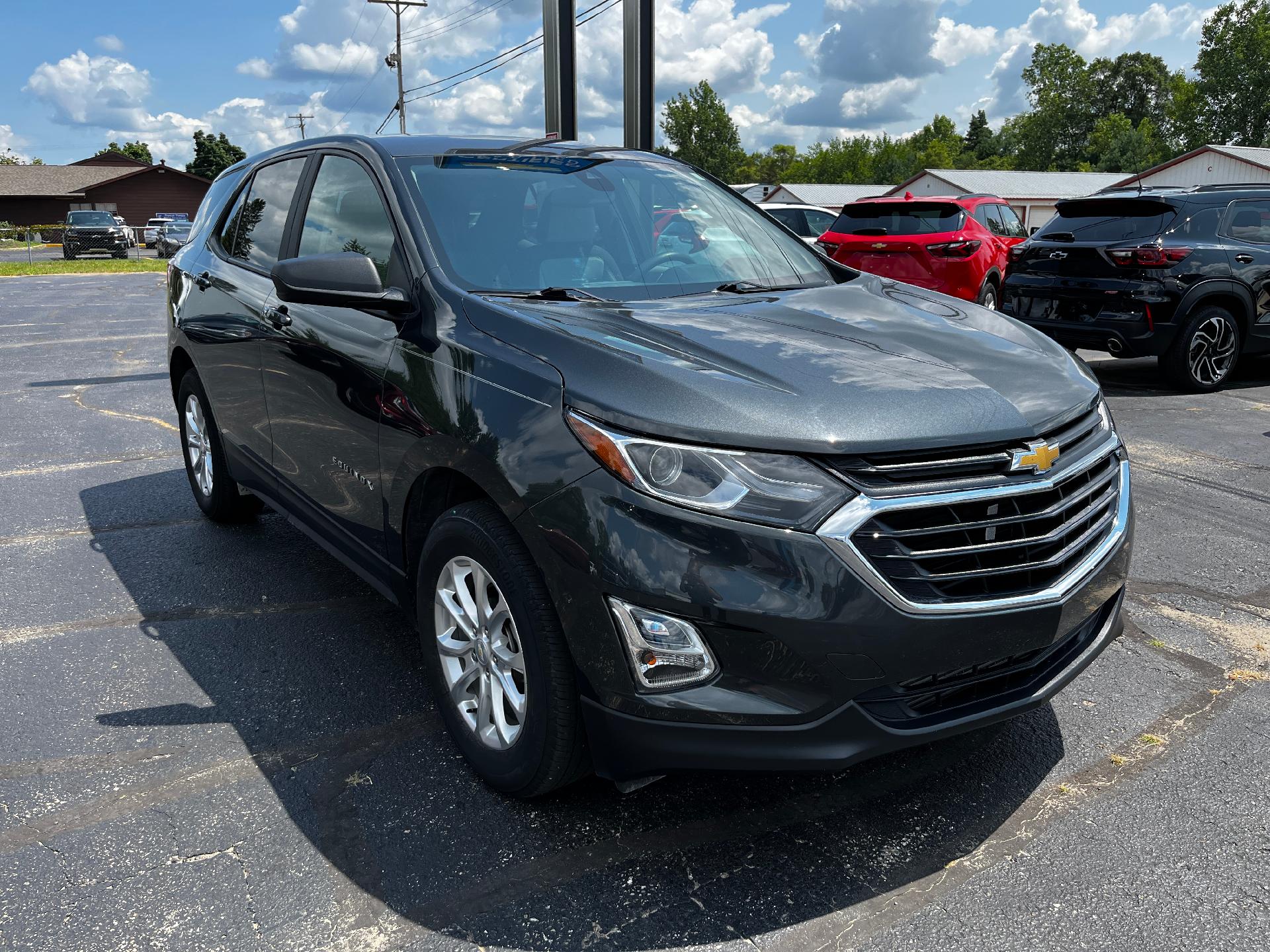 Certified 2021 Chevrolet Equinox LS with VIN 2GNAXSEV8M6147199 for sale in Clare, MI