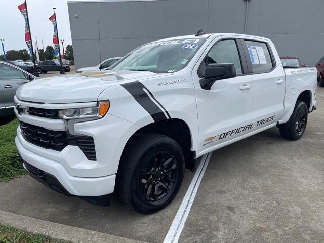 Certified 2023 Chevrolet Silverado 1500 RST with VIN 1GCUDEED6PZ123810 for sale in Zanesville, OH