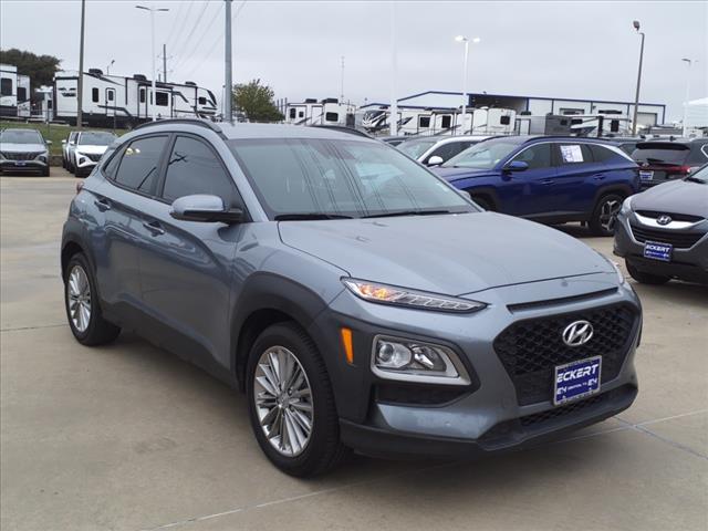 Used 2021 Hyundai Kona SEL with VIN KM8K22AA6MU699330 for sale in Denton, TX