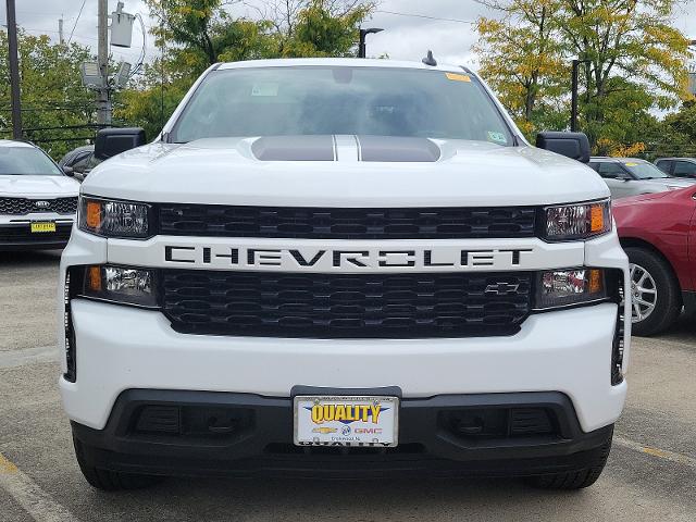 Used 2022 Chevrolet Silverado 1500 Limited Custom with VIN 1GCPYBEK2NZ110497 for sale in Englewood, NJ