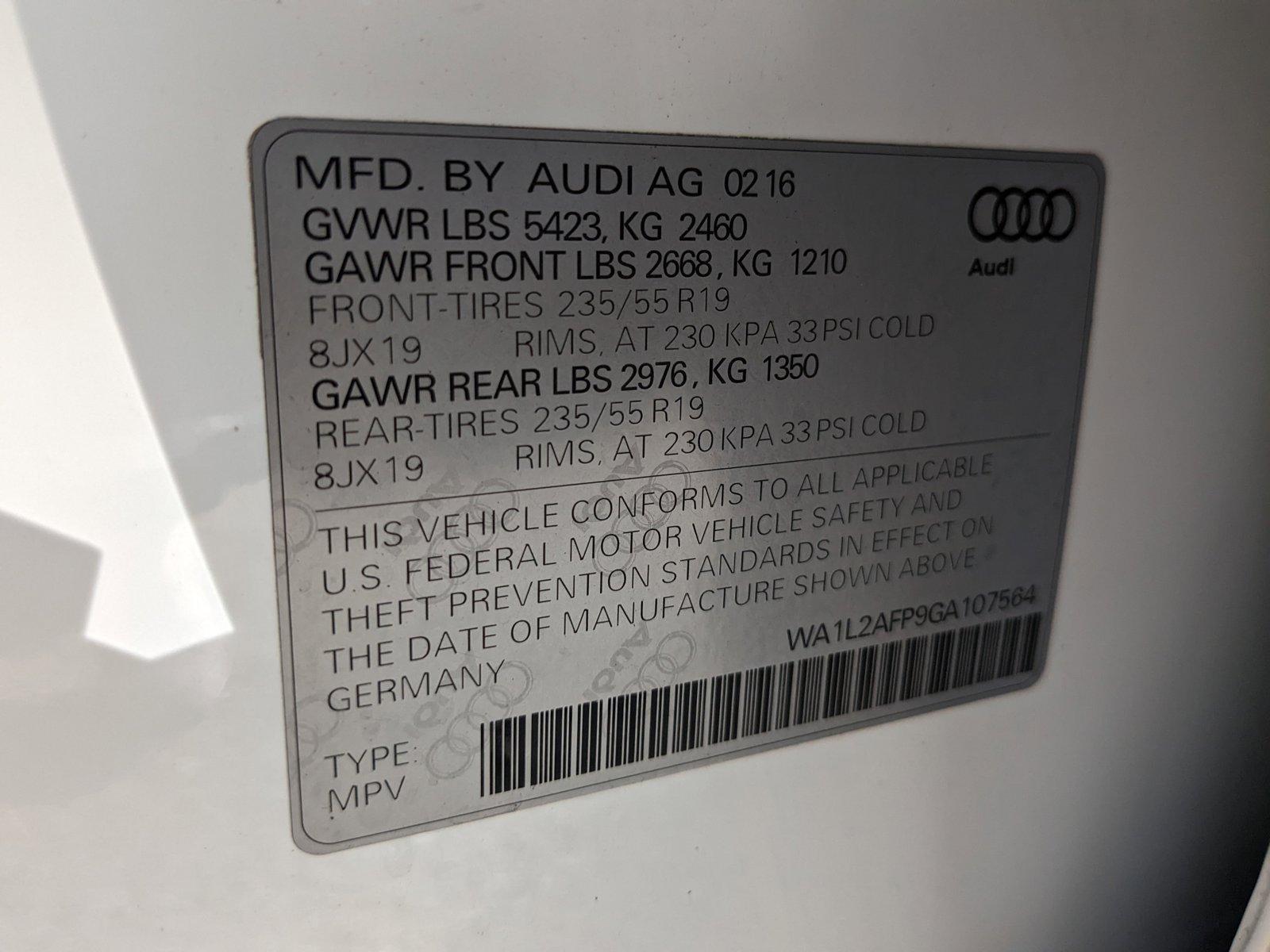 2016 Audi Q5 Vehicle Photo in Maitland, FL 32751