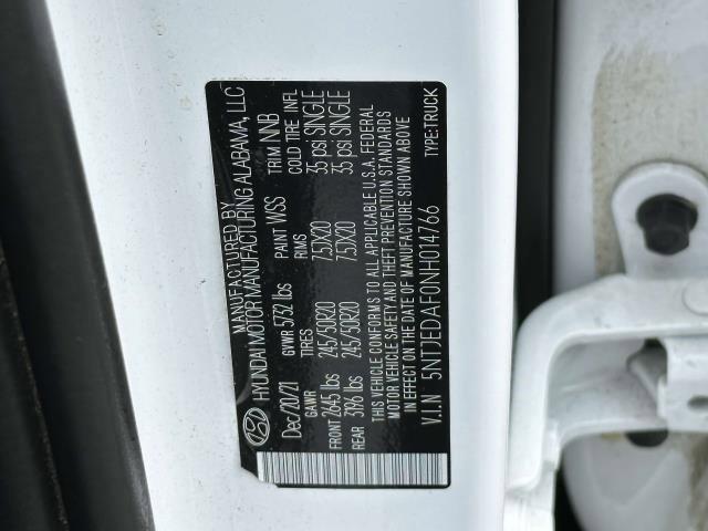 2022 Hyundai SANTA CRUZ Vehicle Photo in SAINT JAMES, NY 11780-3219