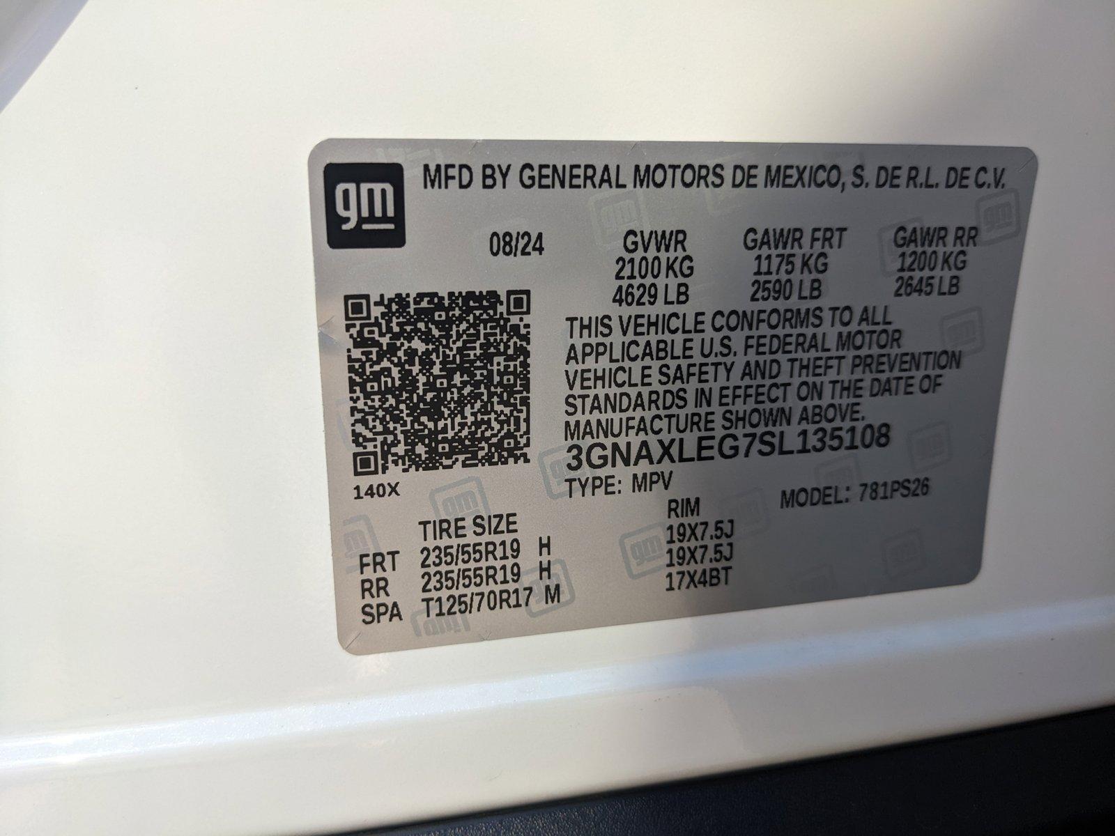 2025 Chevrolet Equinox Vehicle Photo in HOUSTON, TX 77034-5009