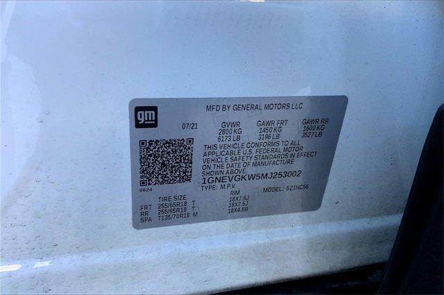 2021 Chevrolet Traverse Vehicle Photo in TOPEKA, KS 66609-0000