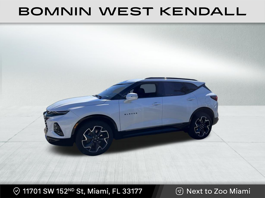 Used 2021 Chevrolet Blazer RS with VIN 3GNKBERS2MS523675 for sale in Miami, FL