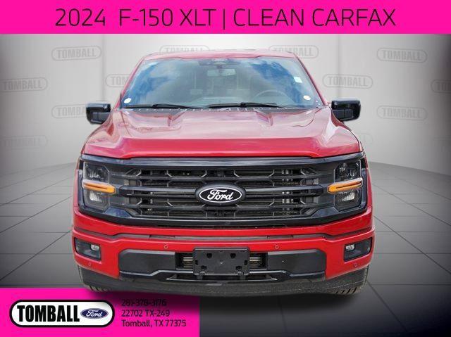 Used 2024 Ford F-150 XLT with VIN 1FTEW3KP0RKD48933 for sale in Tomball, TX