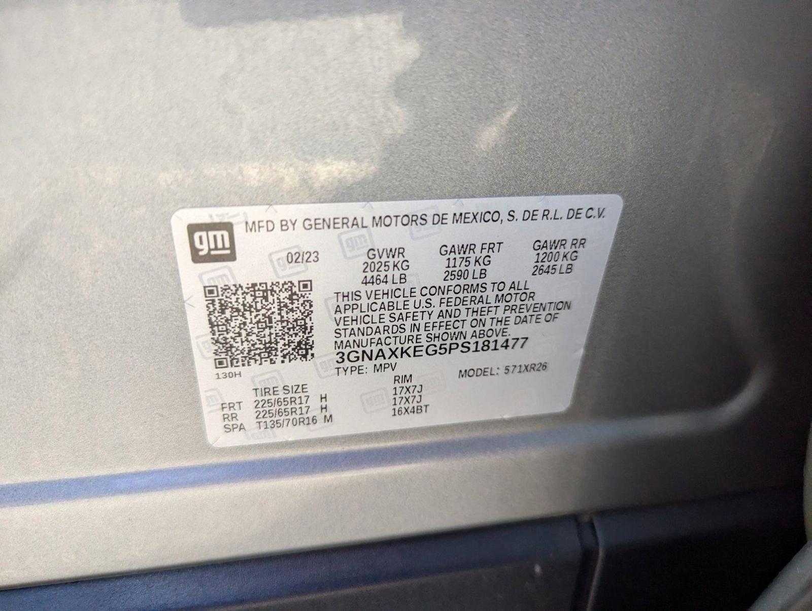 2023 Chevrolet Equinox Vehicle Photo in ORLANDO, FL 32812-3021