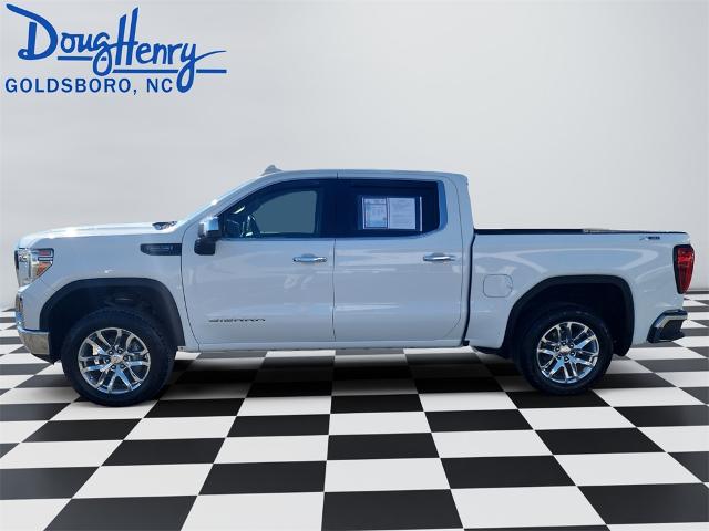 Used 2022 GMC Sierra 1500 Limited SLT with VIN 3GTU9DED6NG158484 for sale in Goldsboro, NC