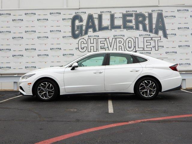 Used 2021 Hyundai Sonata SEL with VIN KMHL64JA0MA166198 for sale in Dallas, TX