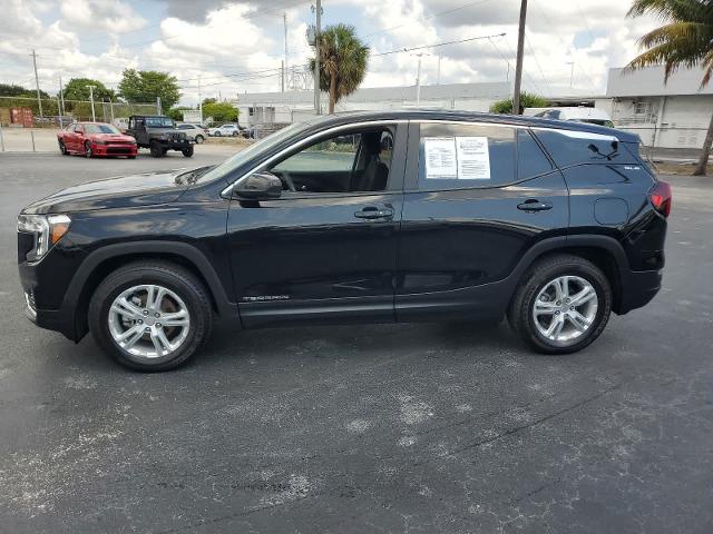 Used 2022 GMC Terrain SLE with VIN 3GKALMEV5NL116638 for sale in Lighthouse Point, FL