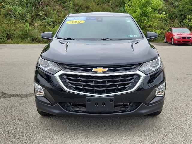 Certified 2021 Chevrolet Equinox LT with VIN 2GNAXKEV5M6131557 for sale in Washington, PA