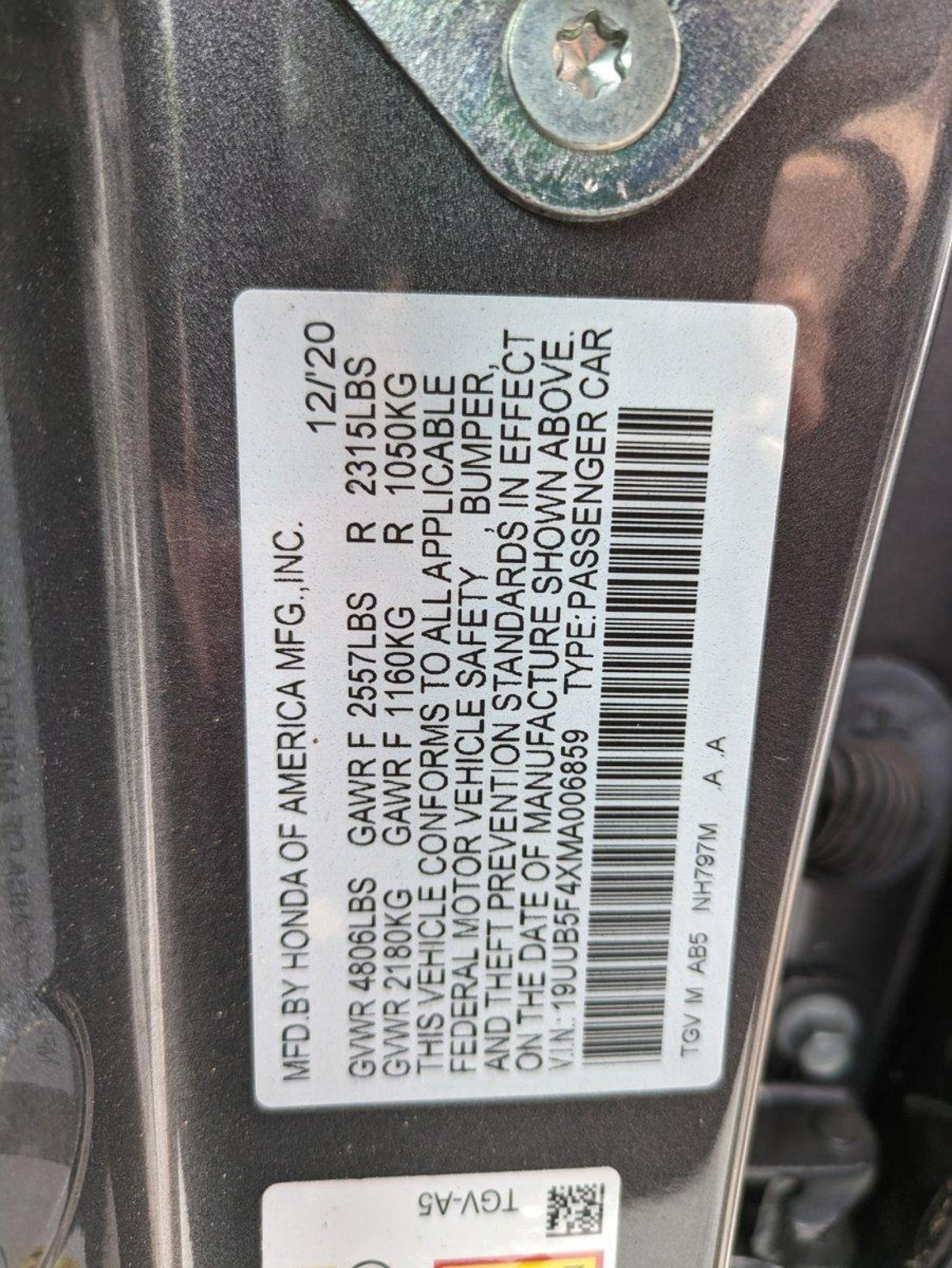 2021 Acura TLX Vehicle Photo in Sanford, FL 32771