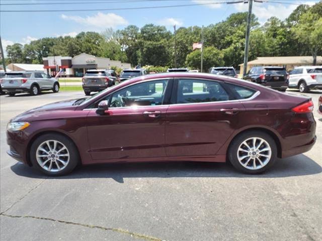 Used 2017 Ford Fusion SE with VIN 3FA6P0HD2HR297996 for sale in Hartselle, AL