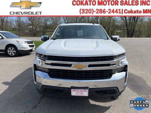 Used 2021 Chevrolet Silverado 1500 LT with VIN 1GCRYDED8MZ113828 for sale in Cokato, MN