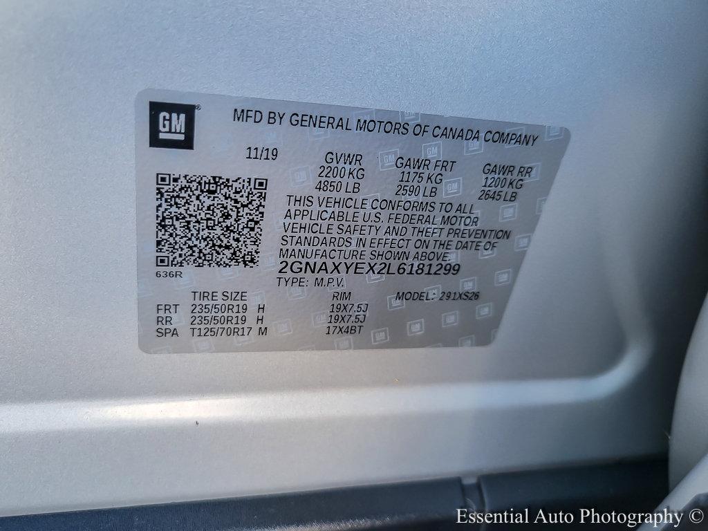 2020 Chevrolet Equinox Vehicle Photo in AURORA, IL 60503-9326