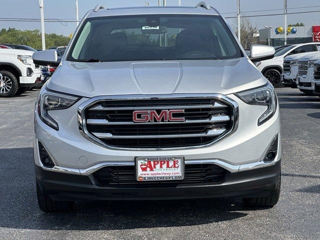 Used 2021 GMC Terrain SLT with VIN 3GKALVEV0ML302818 for sale in Tinley Park, IL