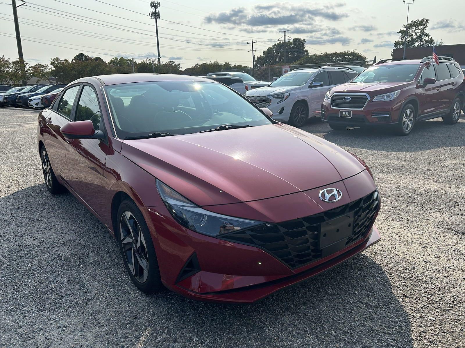 Used 2023 Hyundai Elantra SEL with VIN KMHLS4AG7PU499386 for sale in Virginia Beach, VA