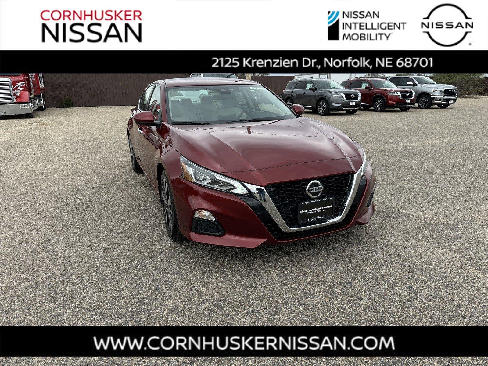 Certified 2022 Nissan Altima SV with VIN 1N4BL4DV5NN358031 for sale in Norfolk, NE