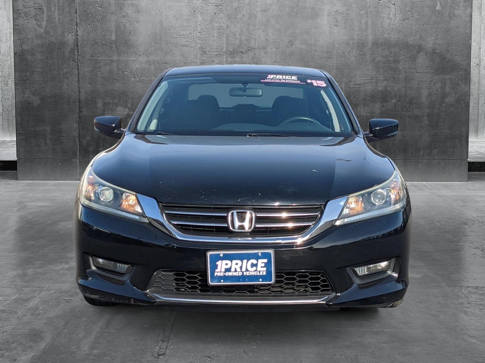 Used 2015 Honda Accord Sport with VIN 1HGCR2F56FA105406 for sale in Valencia, CA