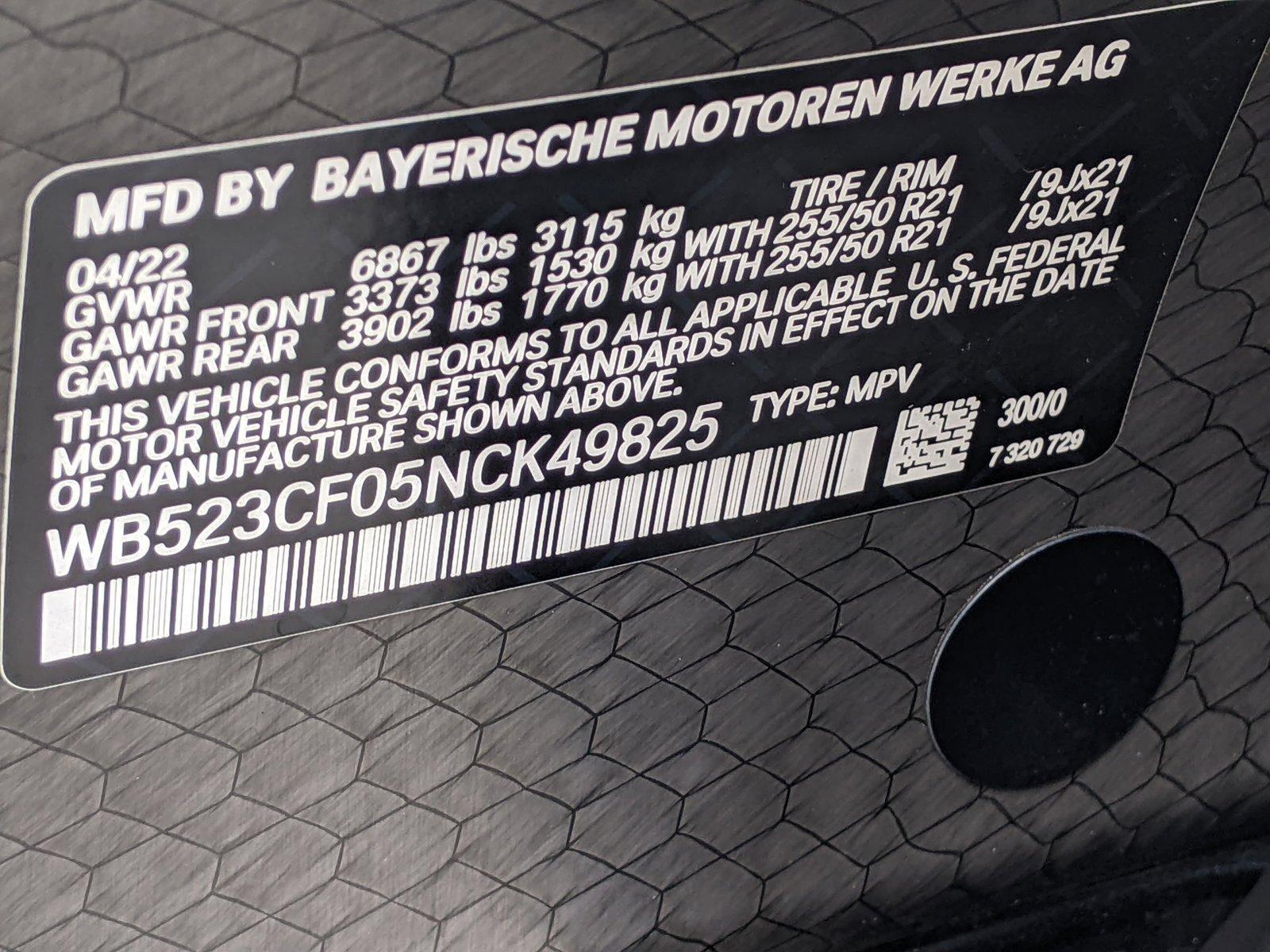 2022 BMW iX Vehicle Photo in PEMBROKE PINES, FL 33024-6534