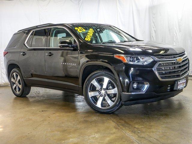 Used 2020 Chevrolet Traverse 3LT with VIN 1GNEVHKW9LJ198624 for sale in Bolingbrook, IL