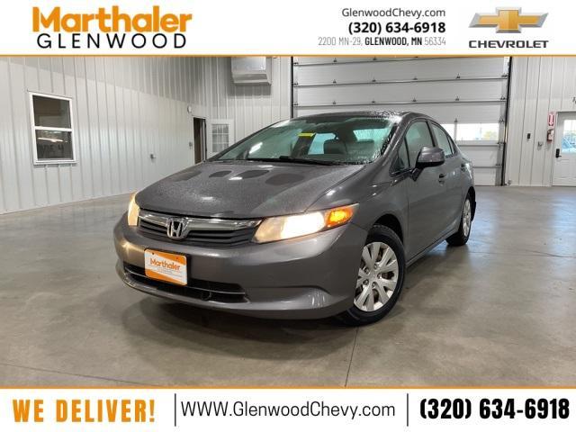 2012 Honda Civic Sdn Vehicle Photo in GLENWOOD, MN 56334-1123