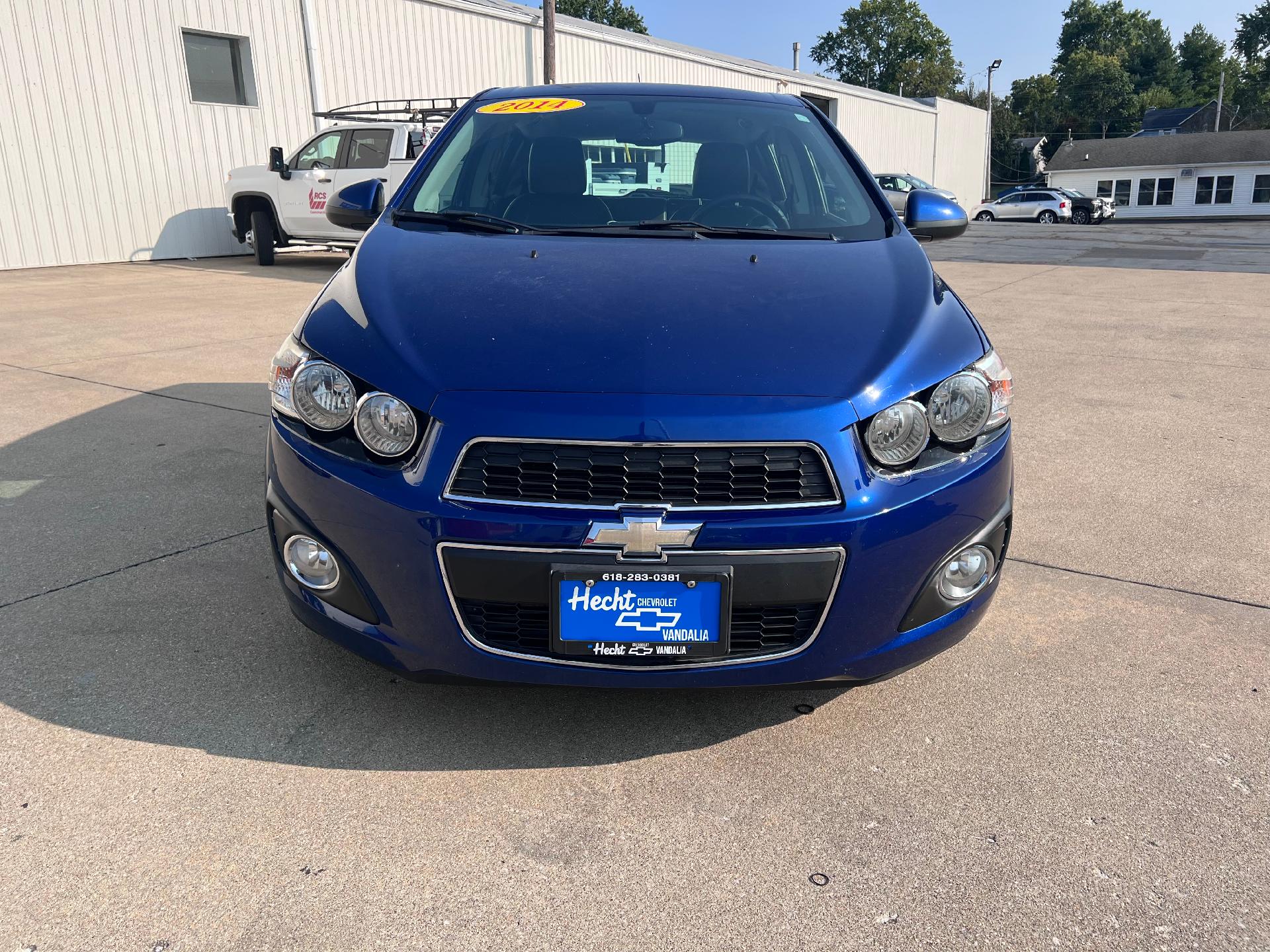 Used 2014 Chevrolet Sonic LTZ with VIN 1G1JE6SB9E4218759 for sale in Vandalia, IL