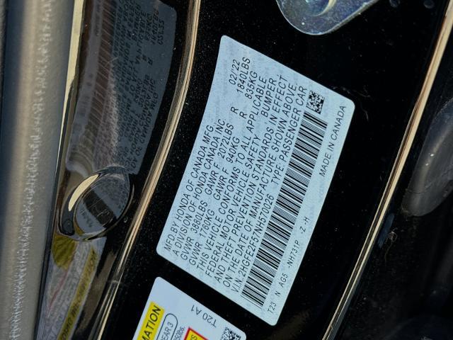 2022 Honda Civic Sedan Vehicle Photo in PITTSBURG, CA 94565-7121