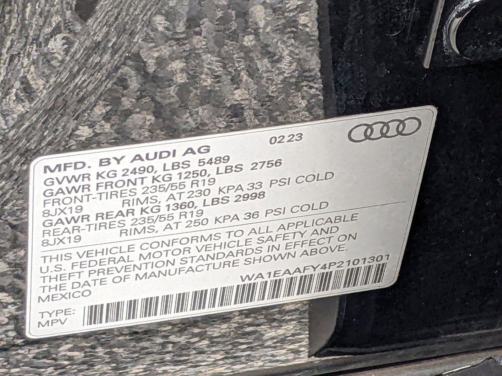 2023 Audi Q5 Vehicle Photo in Cockeysville, MD 21030