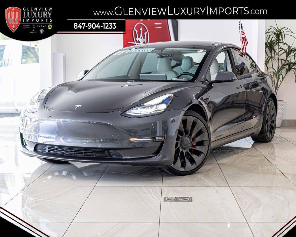 2021 Tesla Model 3 Vehicle Photo in Plainfield, IL 60586