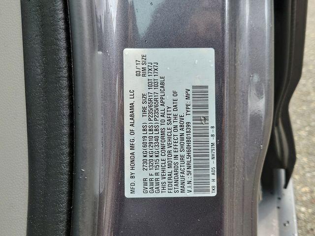 2017 Honda Odyssey Vehicle Photo in DANBURY, CT 06810-5034