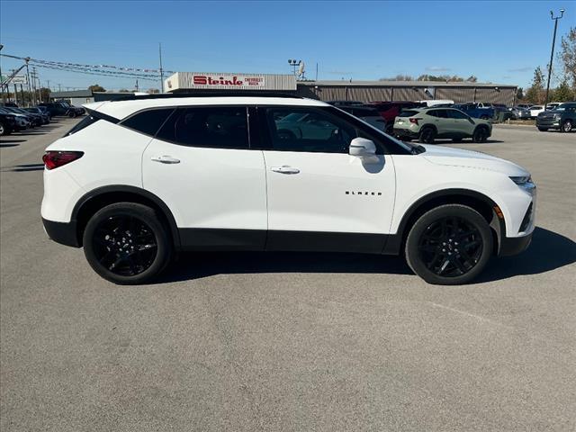 Used 2022 Chevrolet Blazer 2LT with VIN 3GNKBCR43NS164649 for sale in Clyde, OH