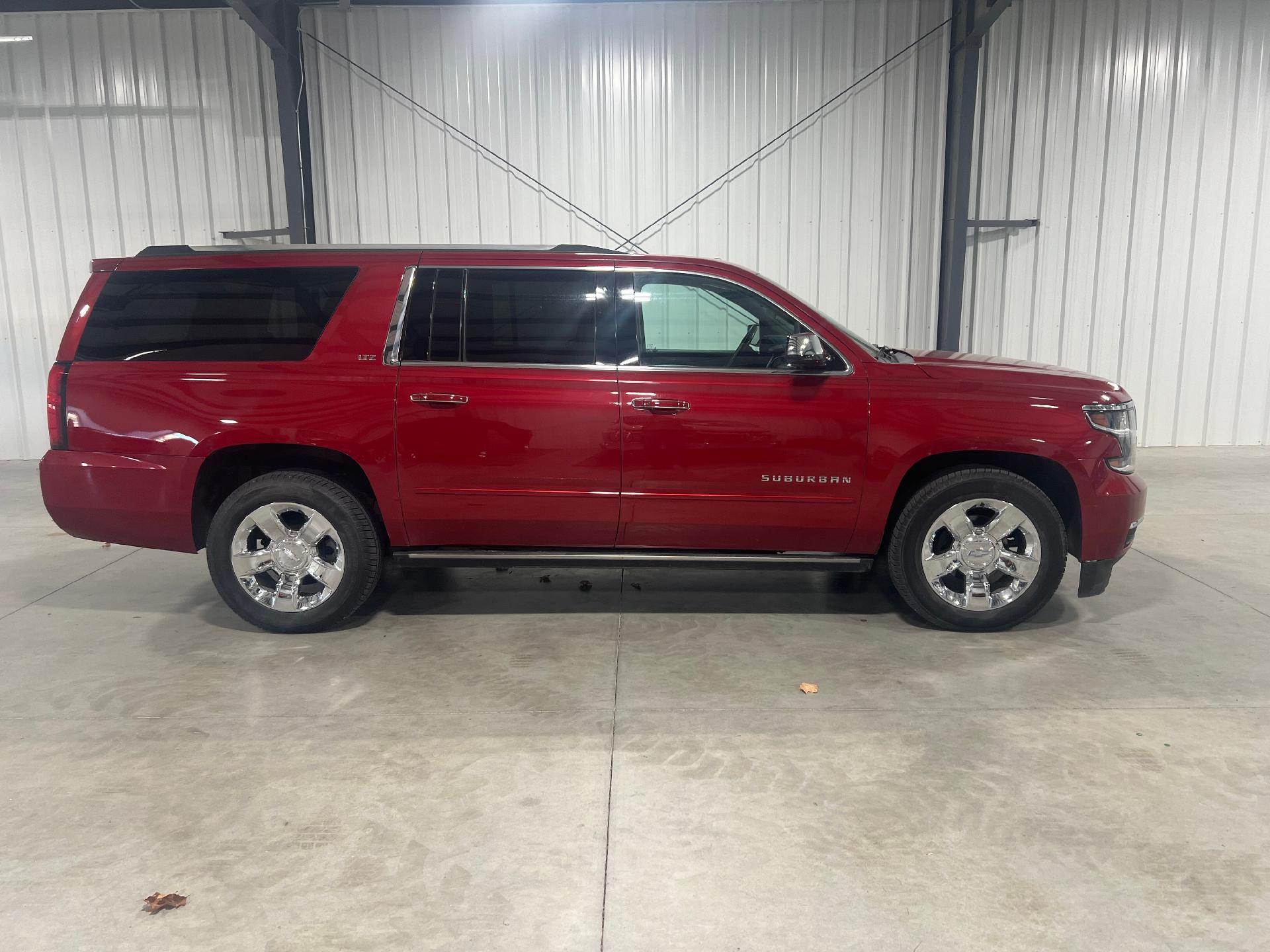 Used 2015 Chevrolet Suburban LTZ with VIN 1GNSKKKC9FR225471 for sale in Falls City, NE