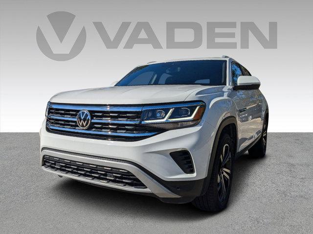 Used 2022 Volkswagen Atlas Cross Sport SEL with VIN 1V2BC2CA0NC202745 for sale in Savannah, GA