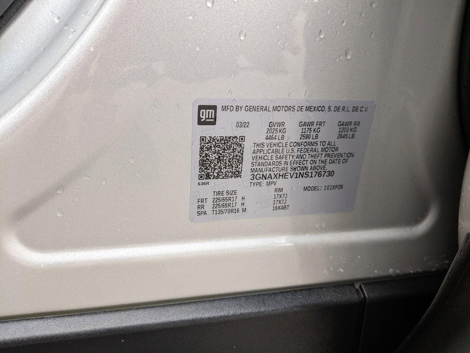 2022 Chevrolet Equinox Vehicle Photo in AUSTIN, TX 78759-4154