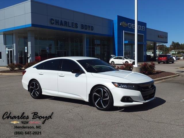 2022 Honda Accord Sedan Vehicle Photo in HENDERSON, NC 27536-2966