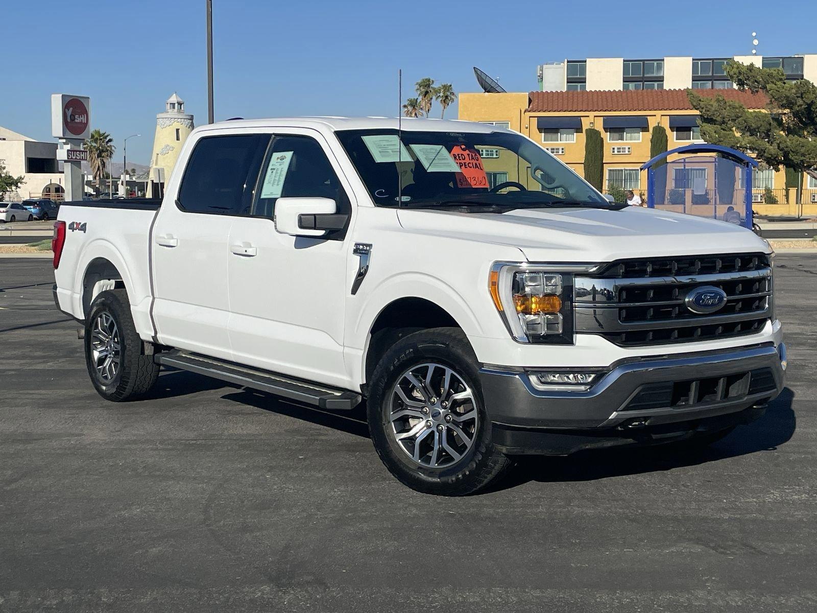 Used 2022 Ford F-150 Lariat with VIN 1FTEW1EP5NKD44208 for sale in Victorville, CA