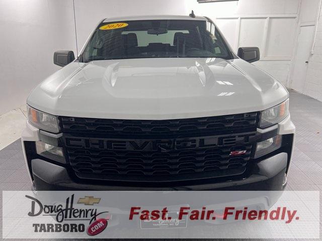 Used 2020 Chevrolet Silverado 1500 Custom with VIN 1GCPYCEH4LZ137191 for sale in Tarboro, NC